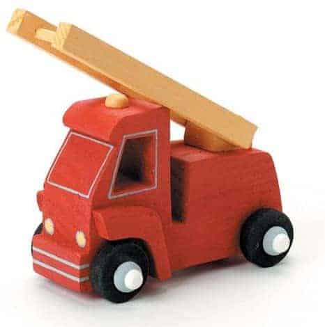 darice fire truck craft