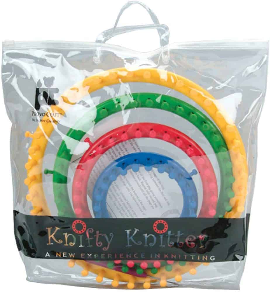 knifty knitter round loom set