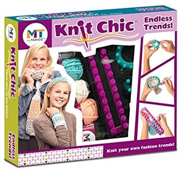 knit chic starter children's knitting kit