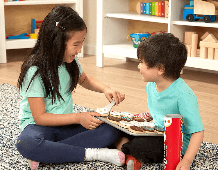 Baking Cookies Wooden Play Set