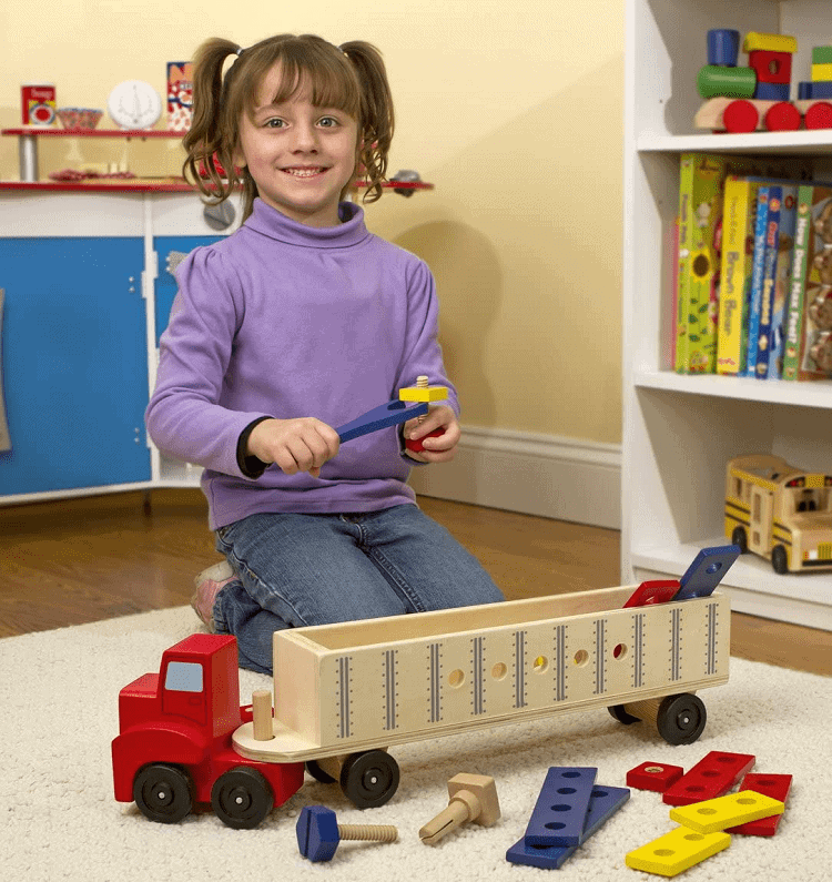 Wood Toy Truck