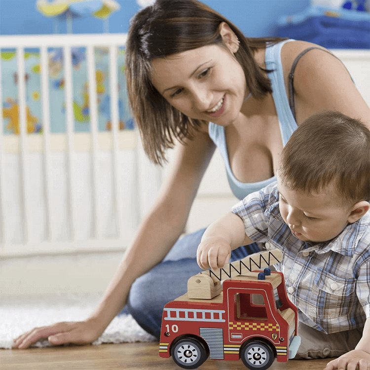 Wooden Fire Engine