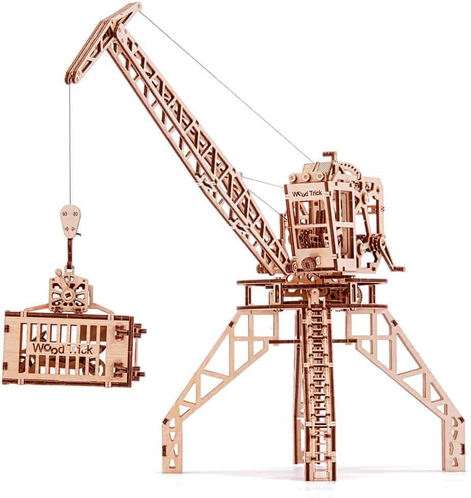 Wood Trick Crane Toy Set