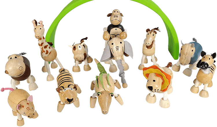 Wooden Toy Animals